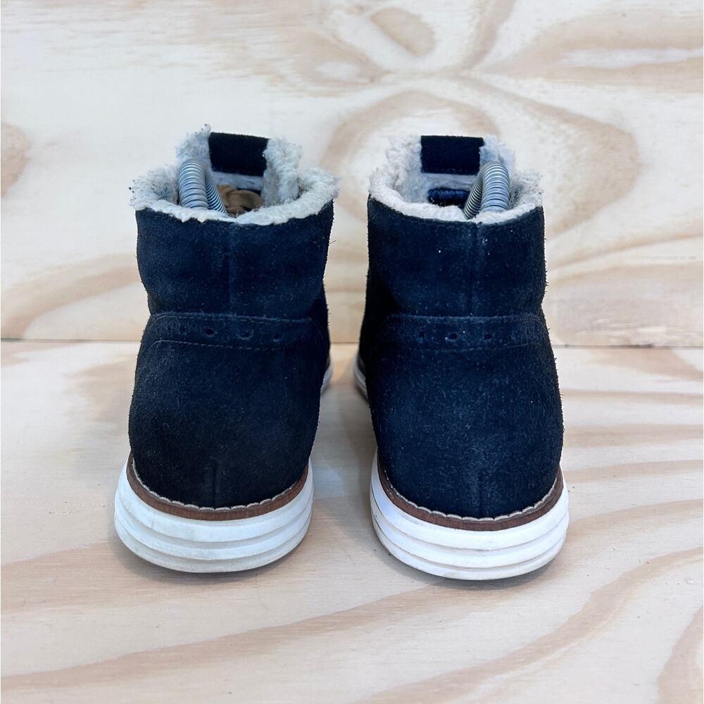 Cole Haan - Grand Os Fleece Lined - Chukka Boots - Black - Women's - 8B - W04129 - Picture 6 of 9